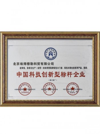 中国科技创新型标杆企业