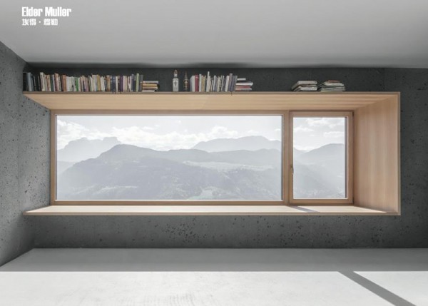 YSN86铝包木窗系统